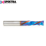 Amana 46704-K CNC Solid Carbide Spektra™ Extreme Tool Life Coated Compression Spiral 3/8" Dia x 1-1/4" x 3/8" Shank for Baltic Birch Plywood