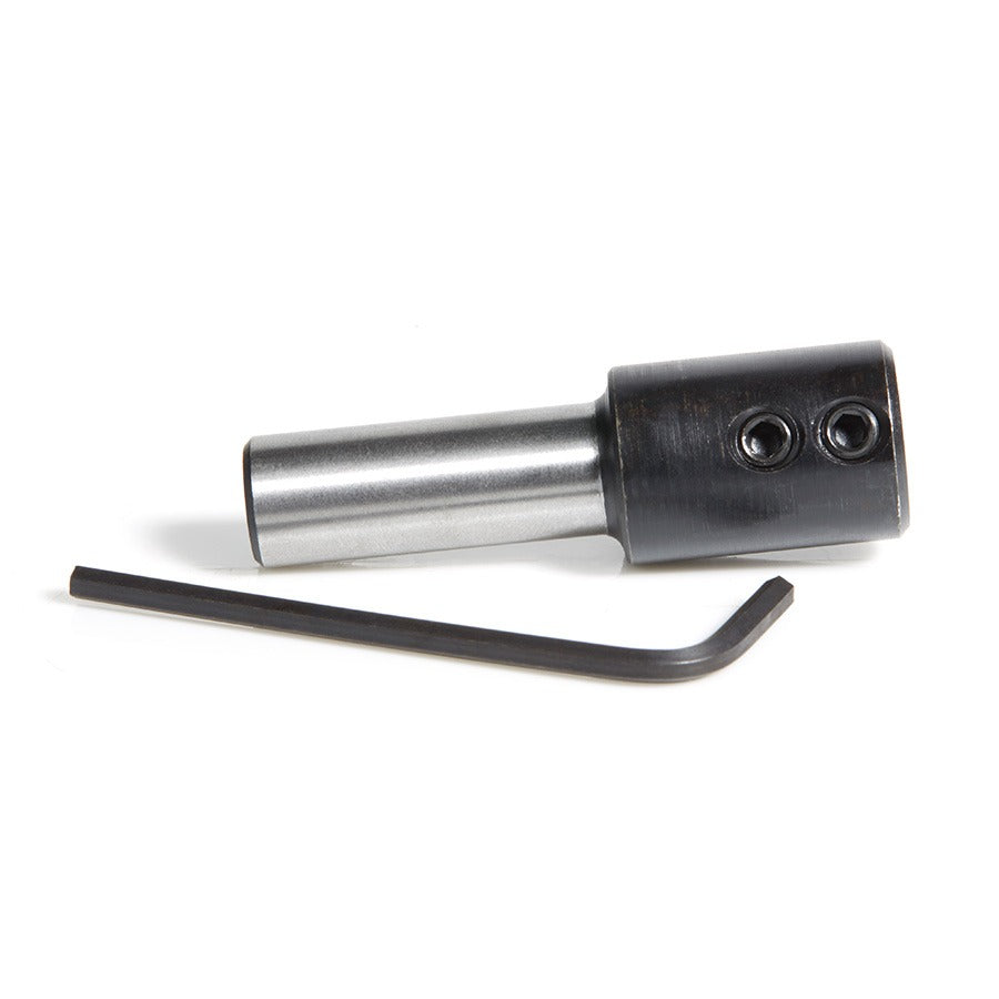 Amana 47638 10mm Shank Dowel Drill/Boring Bit Adapter for CNC Standard Collet/Tool Holder