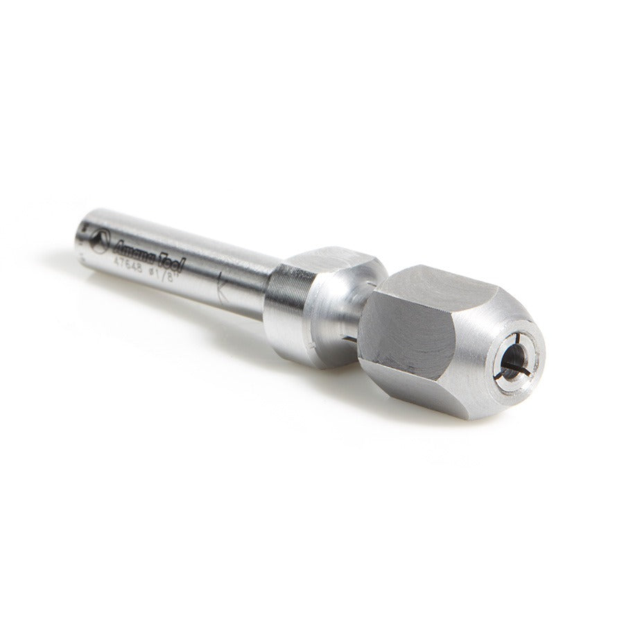 Amana 47648 1/4" Shank CNC Extension Adapter for 1/8" Shank Router Bits