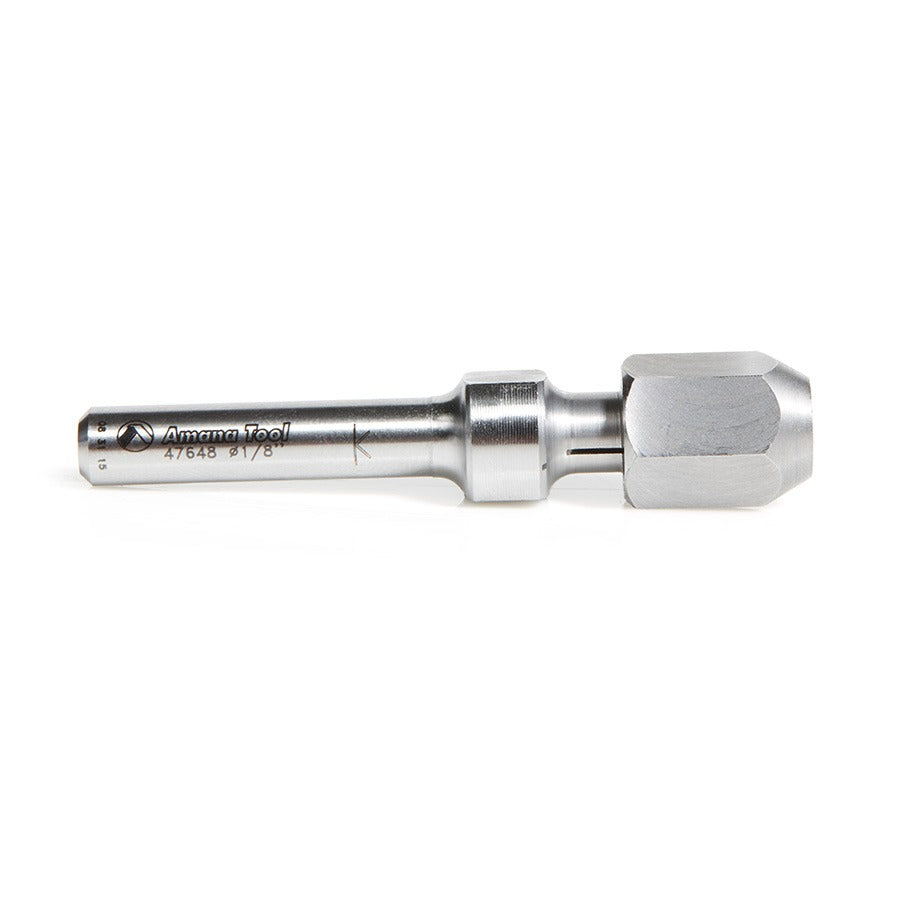 Amana 47648 1/4" Shank CNC Extension Adapter for 1/8" Shank Router Bits
