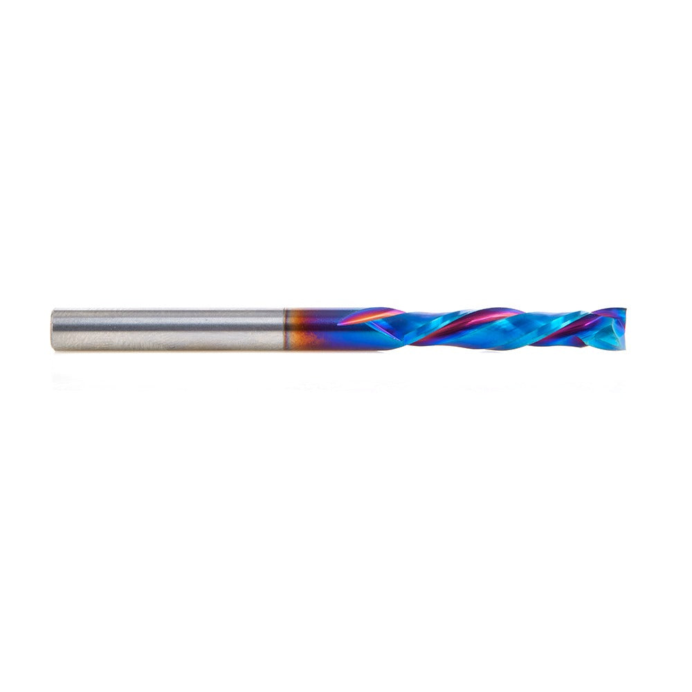 Amana 48351-K CNC Solid Carbide Spektra™ Extreme Tool Life Coated Mortise Compression Spiral 5mm Dia x 25mm x 5mm Shank