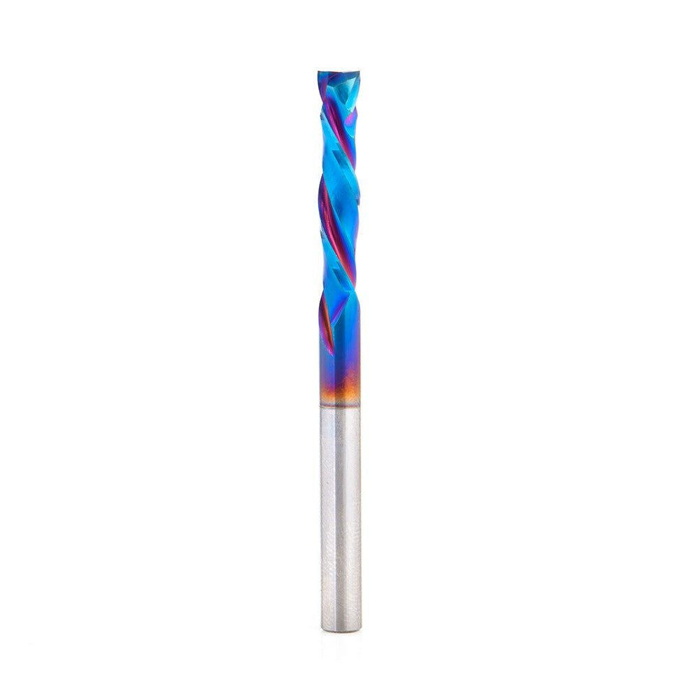 Amana 48351-K CNC Solid Carbide Spektra™ Extreme Tool Life Coated Mortise Compression Spiral 5mm Dia x 25mm x 5mm Shank