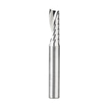 Amana 51404 Solid Carbide CNC Spiral 'O' Flute, Plastic Cutting 1/4" Dia x 3/4" x 1/4" Shank Up-Cut Router Bit