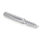 Amana 51404 Solid Carbide CNC Spiral 'O' Flute, Plastic Cutting 1/4" Dia x 3/4" x 1/4" Shank Up-Cut Router Bit