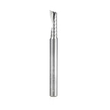 Amana 51412 Solid Carbide CNC Spiral 'O' Flute, Plastic Cutting 3/16" Dia x 5/8" x 3/16" Shank Up-Cut Router Bit