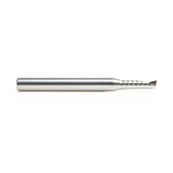 Amana 51423 Solid Carbide CNC Spiral 'O' Single Flute, Plastic Cutting 3/16" Dia x 5/8" x 1/4" Shank x 2-1/2" Long Up-Cut Router Bit