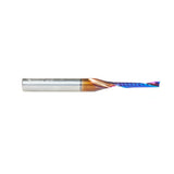 Amana 51435-K Solid Carbide CNC Spektra™ Extreme Tool Life Coated Spiral 'O' Flute, Plastic Cutting 1/8" Dia x 7/8" x 1/4" Shank Up-Cut Design Router Bit
