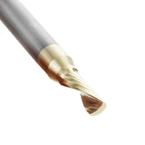Amana 51508-Z Solid Carbide CNC Spiral 'O' Flute, Aluminum Cutting 3/16" Dia x 1/2" x 1/4" Shank Down-Cut ZrN Coated Router Bit