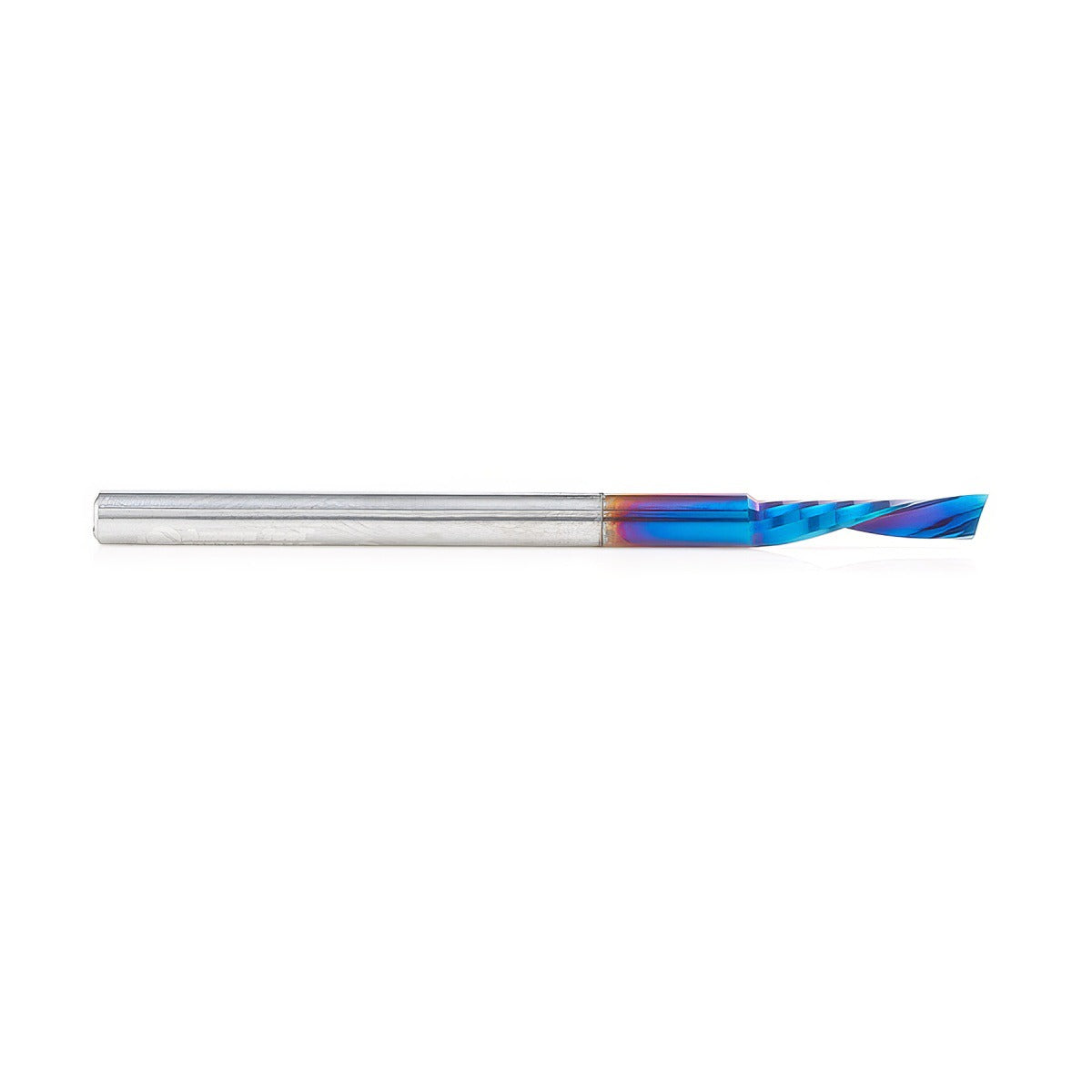 Amana 51510-K Solid Carbide CNC Spektra™ Extreme Tool Life Coated Spiral 'O' Flute, Plastic Cutting 1/8" Dia x 1/2" x 1/8" Shank Down-Cut Design Router Bit