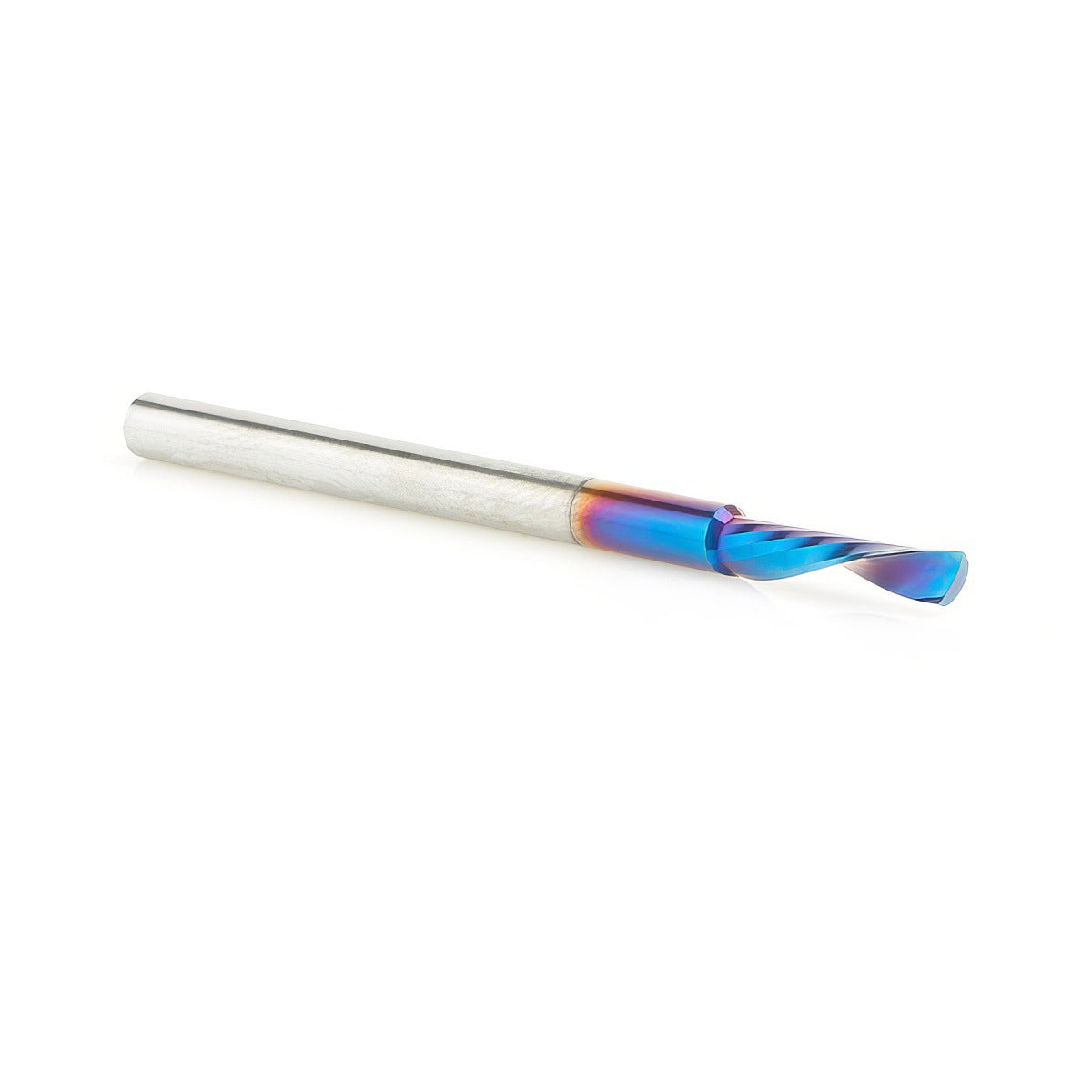 Amana 51510-K Solid Carbide CNC Spektra™ Extreme Tool Life Coated Spiral 'O' Flute, Plastic Cutting 1/8" Dia x 1/2" x 1/8" Shank Down-Cut Design Router Bit