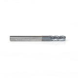 Amana 51593 CNC Variable Helix Spiral Square Bottom 1/4" Dia x 5/8" x 1/4" Shank Solid Carbide AlTiN Coated End Mill