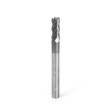 Amana 51593 CNC Variable Helix Spiral Square Bottom 1/4" Dia x 5/8" x 1/4" Shank Solid Carbide AlTiN Coated End Mill