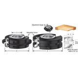 Amana 61218 2-Piece Insert Carbide Adjustable Tongue & Groove 4 Dia x 1-3/16" x 1-1/4" Bore Set