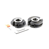 Amana 61218 2-Piece Insert Carbide Adjustable Tongue & Groove 4 Dia x 1-3/16" x 1-1/4" Bore Set