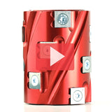 Amana 61292 Insert Carbide Spiral Jointing 62mm 2-1/2" Dia x 80mm 3-1/8" x 12 Teeth x 1-1/4" Bore
