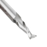 Amana HSS1643 High Speed Steel HSS Double Flute Spiral Aluminum Cutting 3/8" Dia x 1-1/4" x 1/2" Shank Up-Cut Router Bit