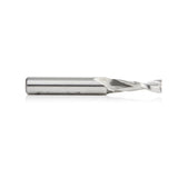 Amana HSS1643 High Speed Steel HSS Double Flute Spiral Aluminum Cutting 3/8" Dia x 1-1/4" x 1/2" Shank Up-Cut Router Bit