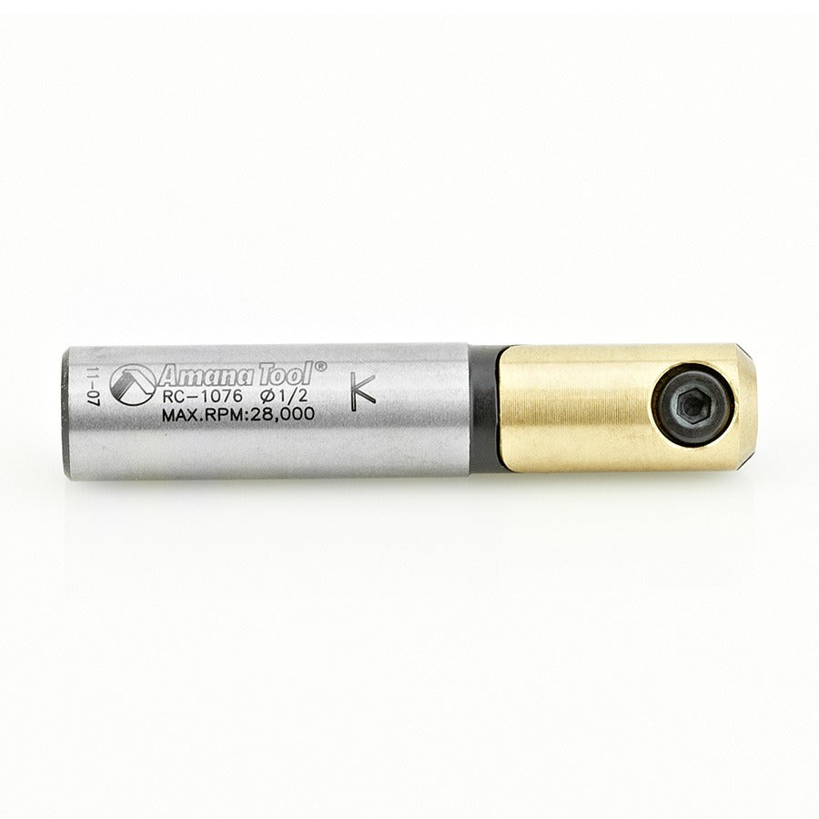 Amana RC-1076 CNC In-Groove Insert Engraving Tool Body 1/2" Shank