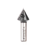 Amana RC-1108 Insert V-Groove 60 Deg x 1-1/16" Dia x 29/32" x 1/2" Shank CNC