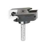 Amana RC-2248 Insert Carbide Mini Spoilboard Surfacing, Rabbeting, Flycutter, Slab Leveler & Surface Planer 1-1/2" Dia x 15/32" 12mm x 1/4" Shank Router Bit