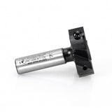 Amana RC-2250 Insert Carbide Mini Spoilboard Surfacing, Rabbeting, Flycutter, Slab Leveler & Surface Planer 2+2 Flute Design 1-1/2" Dia x 1/2" x 1/2" Shank Router Bit