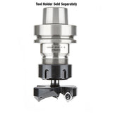 Amana RC-2255 CNC Insert Carbide 3 Wing/Flute Heavy Duty Spoilboard Plunging, Surfacing, Planing, Flycutter & Slab Leveler 2-1/2" Dia x 53/64" x 1/2" Shank Router Bit