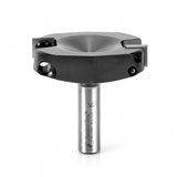 Amana RC-2257 CNC Insert Carbide Spoilboard Surfacing, Rabbeting, Flycutter, Slab Leveler & Surface Planer 2-1/2" Dia x 1/2" x 1/2" Shank Router Bit