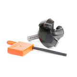 Amana RC-2265 CNC Insert Carbide 3 Wing/Flute Heavy Duty Spoilboard Plunging, Surfacing, Planing, Flycutter & Slab Leveler 1-1/2" Dia x 3/4" x 1/4" Shank Router Bit