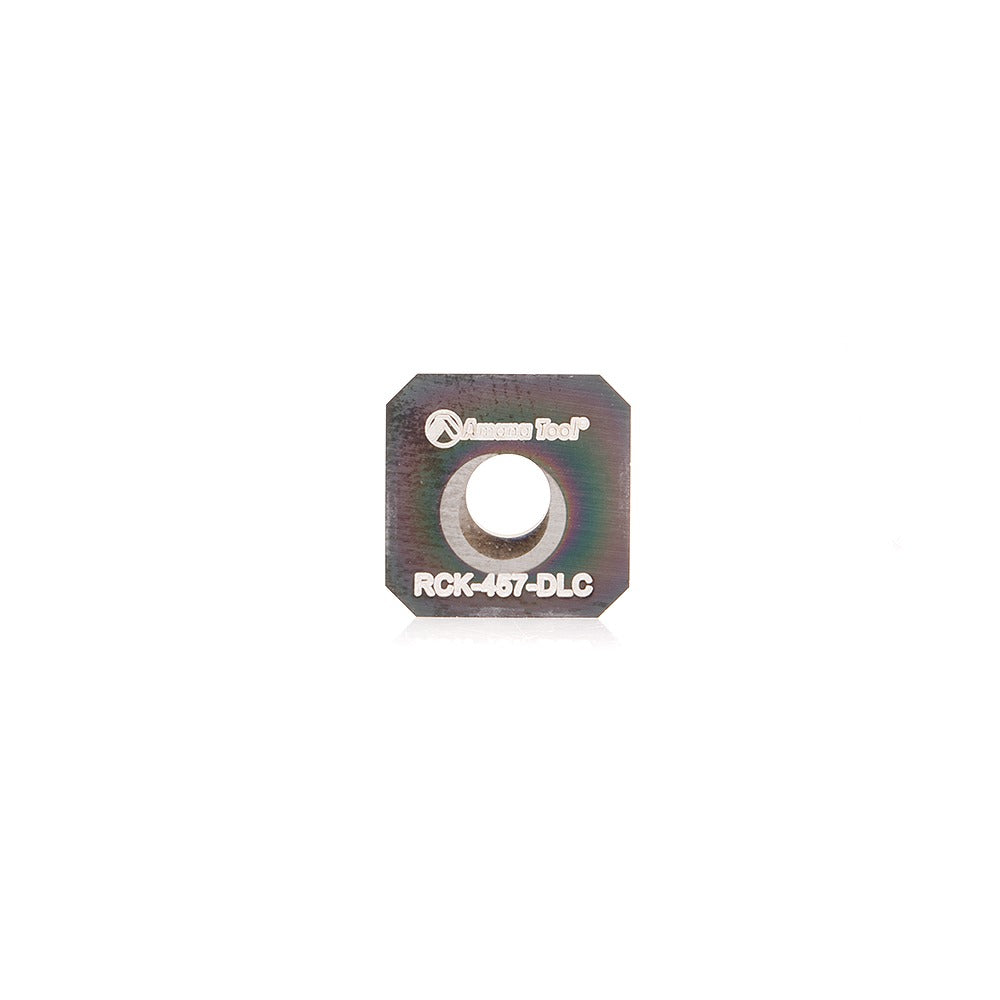 Amana RCK-457-DLC Solid Carbide 4 Cutting Edges Insert Knife Solid Wood 12 x 12 x 1.5mm x 45 Degree Angle