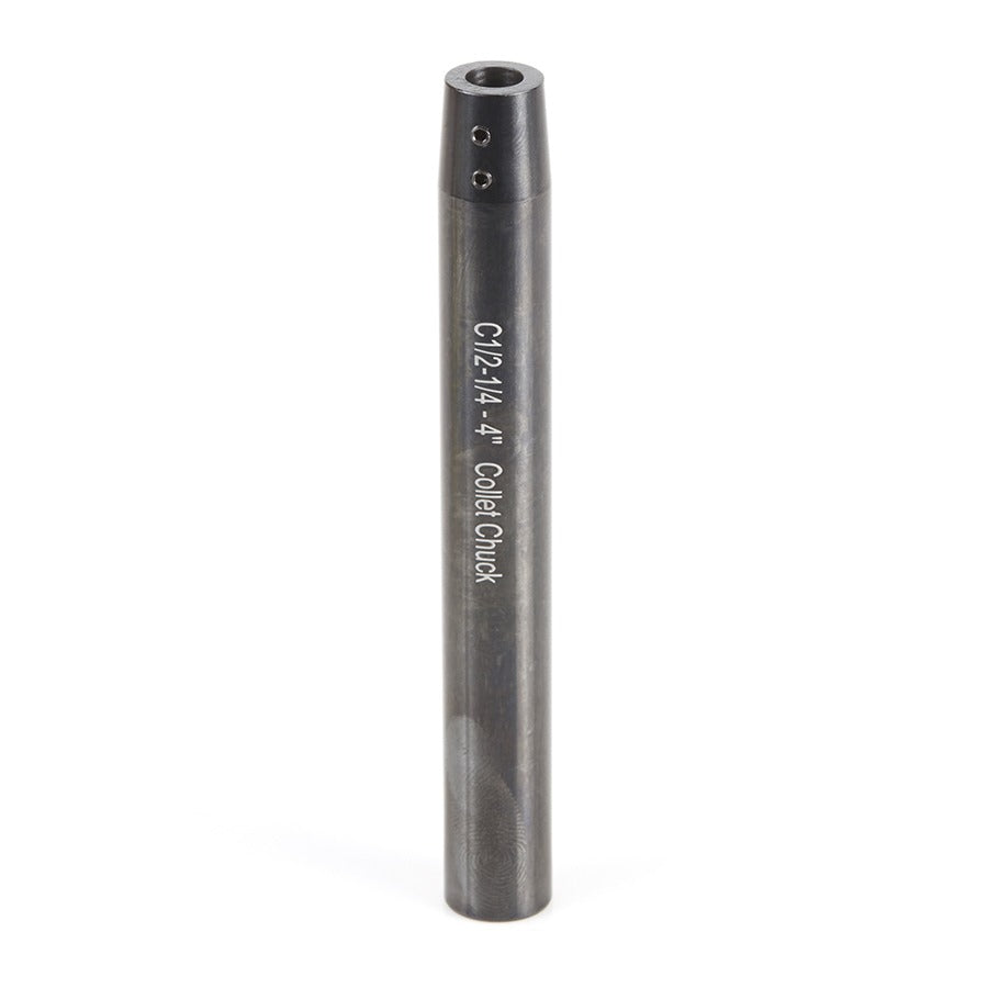 Amana TE-134 CNC Narrow Reach Tool Holder Extension 1/2" Shank, 4" Length, 1/4" Inner Dia.