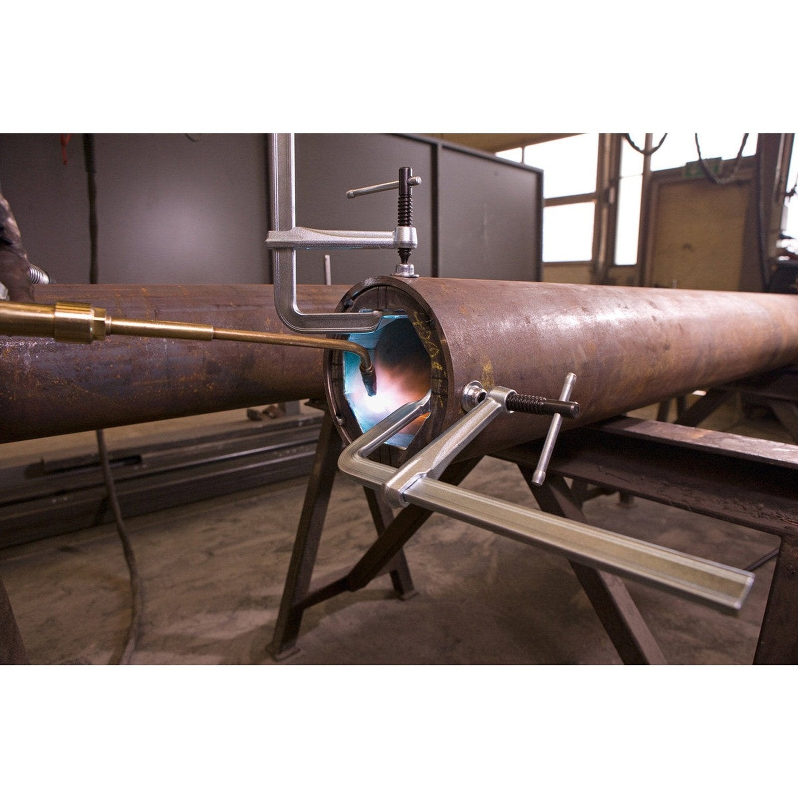 Bessey 1200 Series - Clamp, Welding, F-style, Replaceable Swivel Pad 1320 lb
