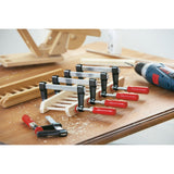 Bessey LM2.004 - Light Duty Bar Clamp, 2" x 4", 330lb
