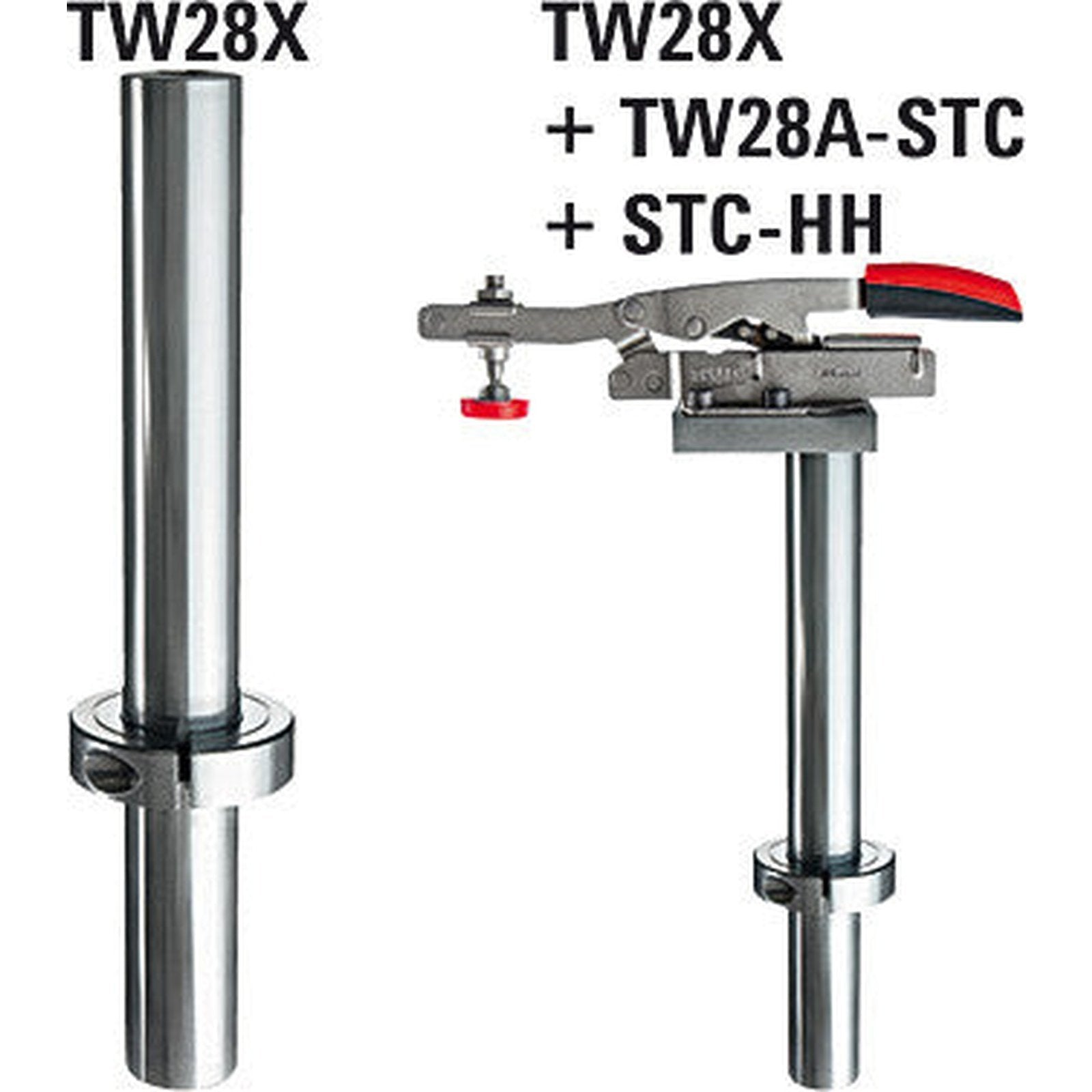 Bessey TW28X - Accessory for TW28A-STC, 300 mm, bolt for table