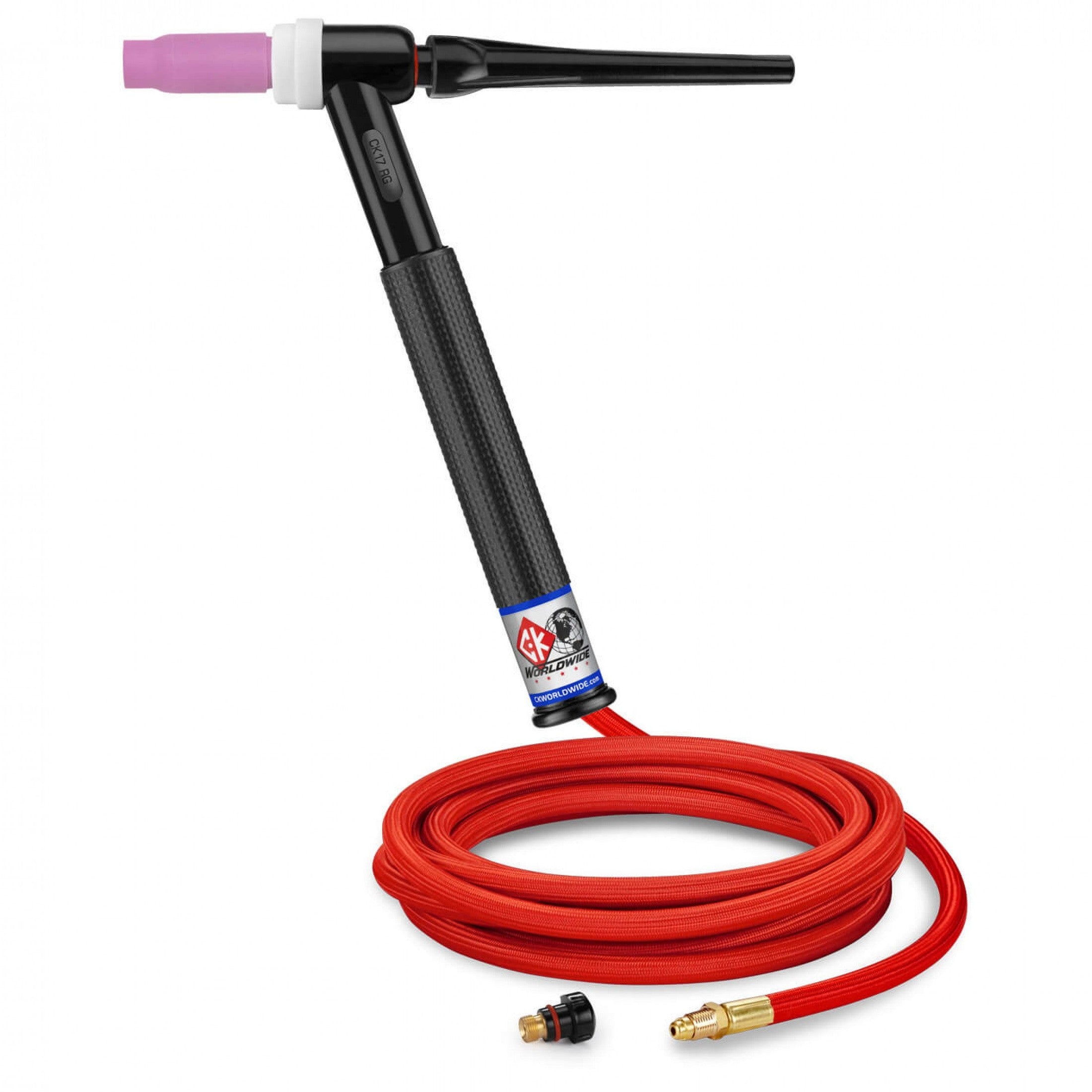 CK17 Gas Cooled Torch with Dinse 35 Connector