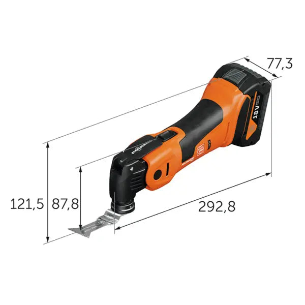 Cordless MultiMaster AMM 700 MAX TOP 4.0 AH AS