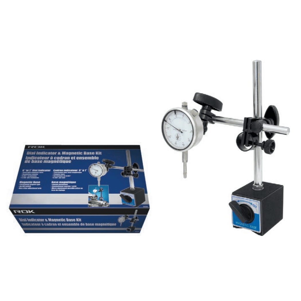 Dial Indicator & Base Kit Great Western Saw