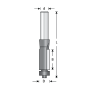 Dimar 101R46-2 1/4" Dia, Carbide Tipped, Flush Trim Bit with Ball Bearing, 2 Flutes, 1/4" Shank, 2" Length