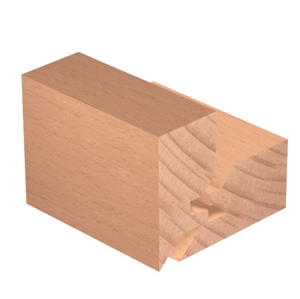 Dimar 149R8-45 - 1 3/4" Dia, Carbide Tipped, 45° Lock Miter Joint Bits, 2 Flutes, 1/2" Shank, 2 1/4" Length