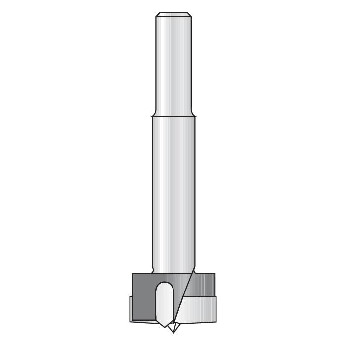 Dimar 203B-21 21mm Dia, Carbide Tipped, Boring Bit, Long, RH, 10mm Shank, 90mm Length
