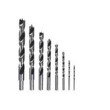 Dimar 205-DS-8 - Brad Point Drill 8 Pcs, 1/8" to 3/8"