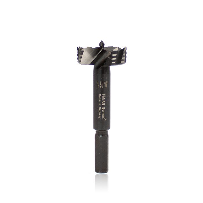 Dimar BOR-33 - 1-5/16" Dia, Bormax Forstner Bit, 10mm Shank, 3-1/2" Length