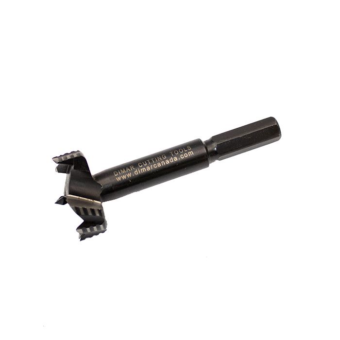 Dimar BOR-33 - 1-5/16" Dia, Bormax Forstner Bit, 10mm Shank, 3-1/2" Length