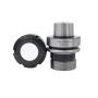 Dimar HSK63F-ER40-80L-RH HSK-63F Tool Holder for ER40 Collets, 80mm Cutting Length, RH