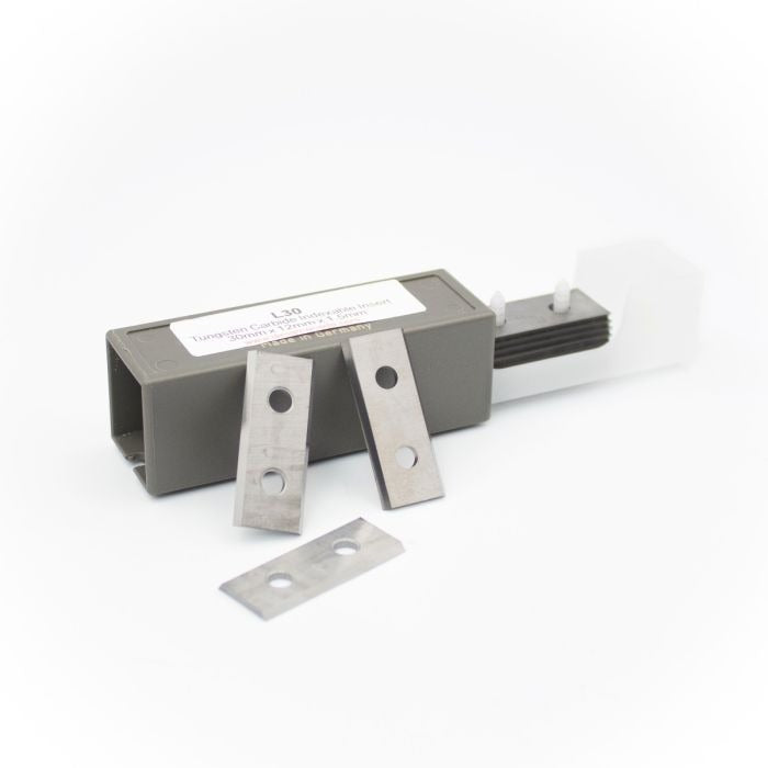 Dimar L30 30mm Length, Carbide Inserts, 2 Edges, 12mm Width, 1.5mm Thickness