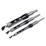Dimar MQC-005 - 1/2" Dia, Hardened Steel, Mortising Chisel and Drill Bit Set. 3/4" Shank, Cutting Length 3 5/32", Length 8 1/4"