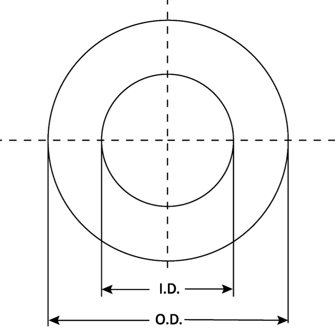 Dimar W10 - 1" to 3/4" Dia, Saw Blade Bushing