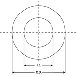 Dimar W10A 1" to 20mm Dia, Saw Blade Bushing