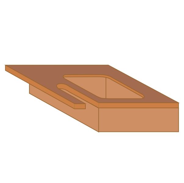 Dimar WP115812SF - 1/2" Dia, Carbide Tipped, Panel Pilot with Drilling Point, 2 Flute, 1/2" Shank, 3 9/16" Length