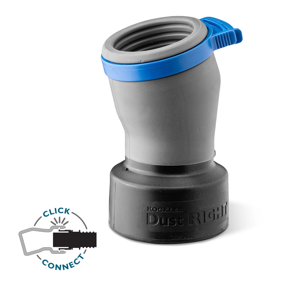 Dust Right Click-Connect FlexiPort, 1-1/2'' ID