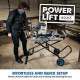 Evolution 133-0001 MCSSTAND, Mitering Chop Saw Stand with Powerlift Assist